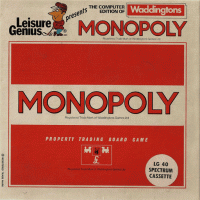 Monopoly ZX Spectrum US box art